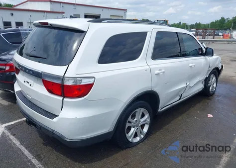 2013 Dodge Durango Sxt z USA, uszkodzony, nr VIN 1C4RDHAG9DC530204